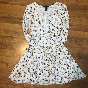 Forever 21 Floral Skater Dress - Like NEW! - M